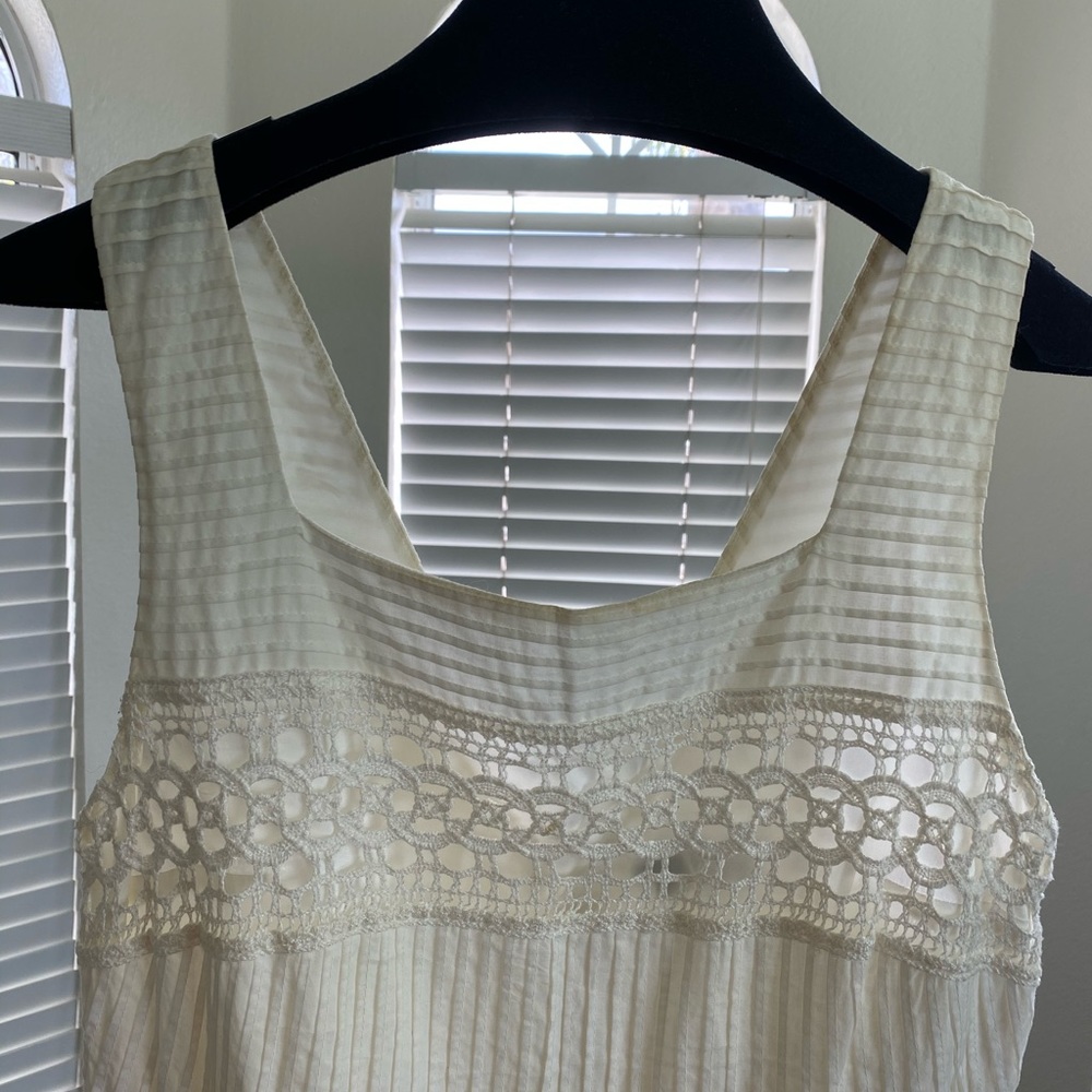 BCBG White Lace Dress